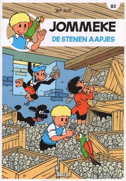 Jommeke 83 Stenen aapjes