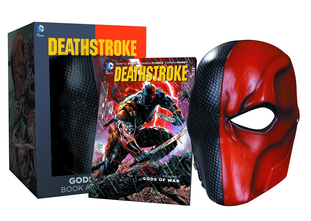 DEATHSTROKE BOOK AND MASK SET 1