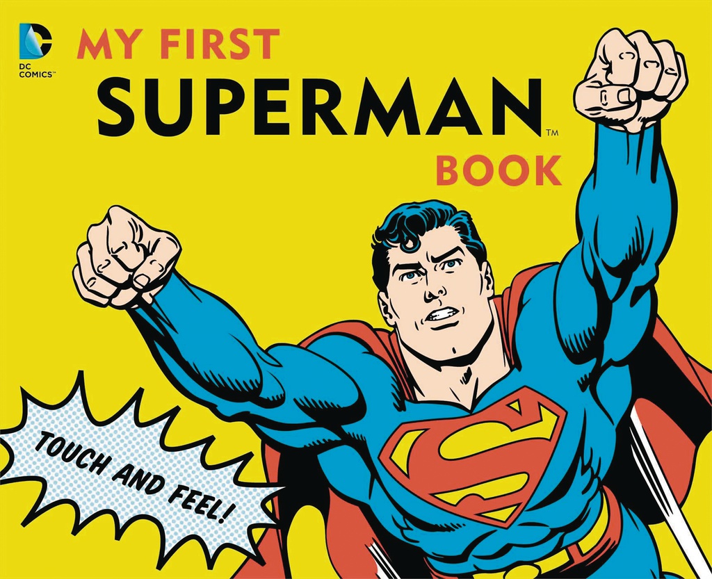 MY FIRST SUPERMAN BOOK BOARD BOOK NEW PTG