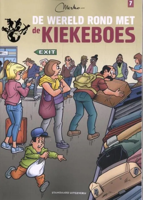 Kiekeboes Special 7 De wereld rond met de Kiekeboes