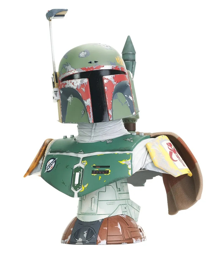 STAR WARS - LEGENDS IN 3D - ESB BOBA FETT 1/2 SCALE BUST