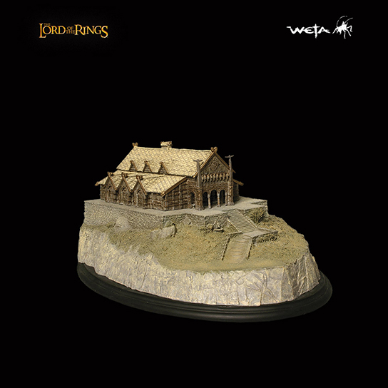 LORD OF THE RINGS - MEDUSELD THE GOLDEN HALL OF EDORAS - ENVIRONMENT SCULPTURE