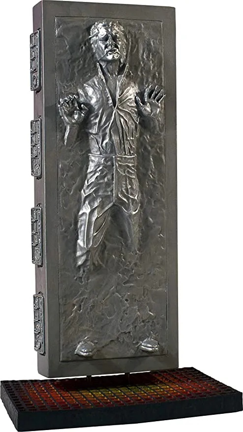 STAR WARS - COLLECTORS GALLERY - HAN SOLO IN CARBONITE 8 INCH STATUE