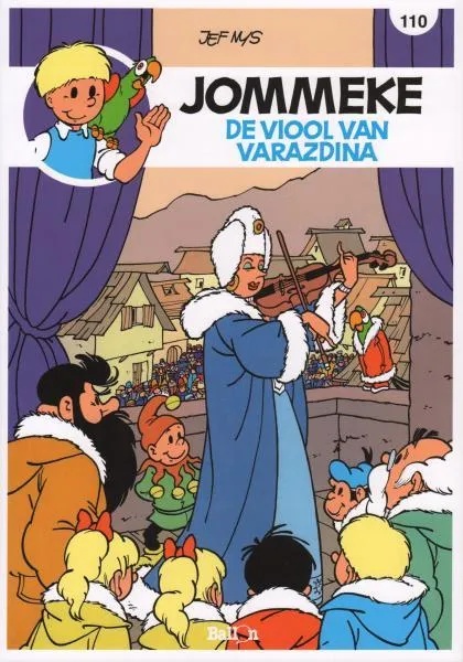 Jommeke 110 De viool van Varazdina