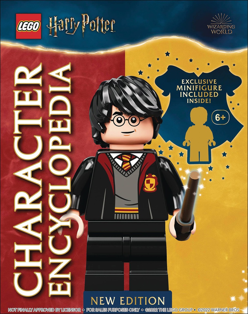 LEGO HARRY POTTER CHARACTER ENCYC NEW ED W MINIFIGURE