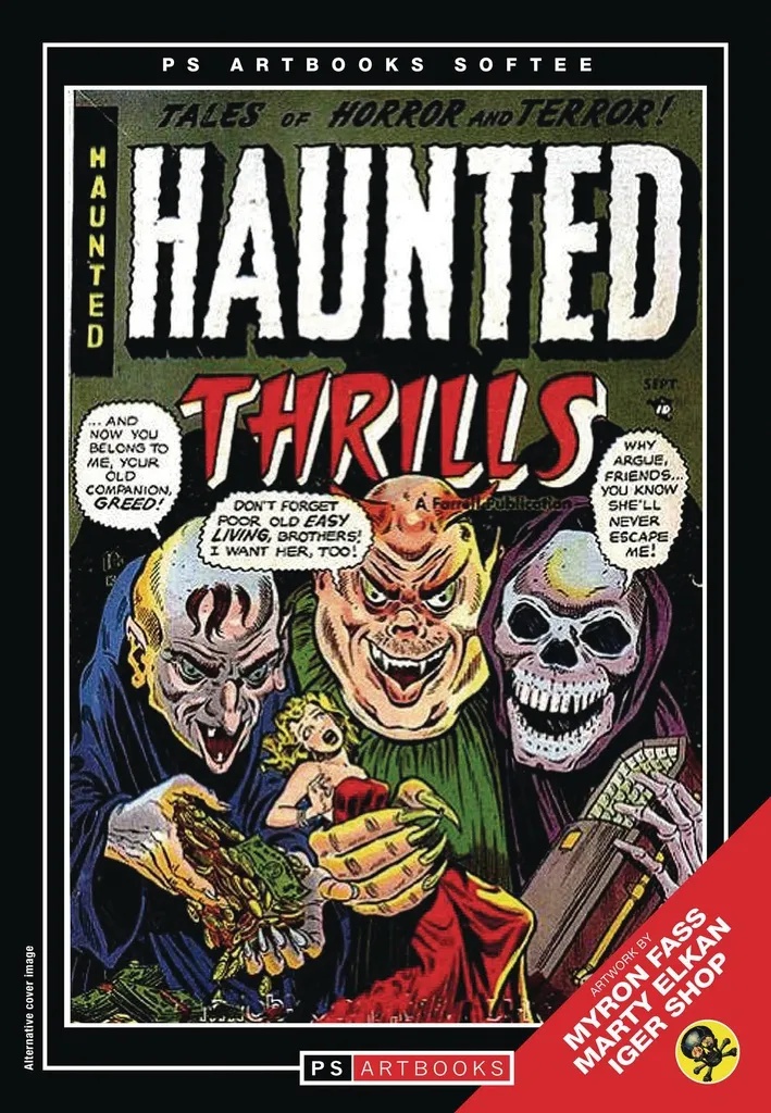 PS ARTBOOKS CLASSIC HORROR COMICS SOFTEE 4