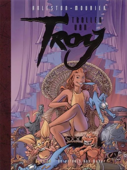 Trollen van Troy 20 De erfenis van waha