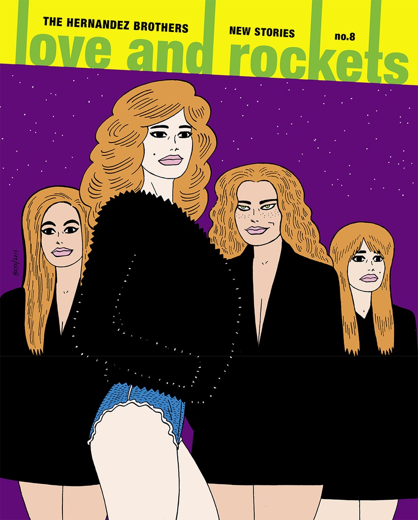 LOVE AND ROCKETS NEW STORIES 8