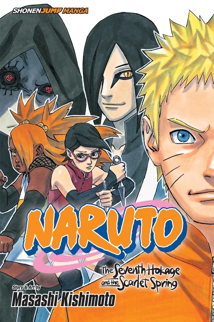 NARUTO SEVENTH HOKAGE SCARLET SPRING NOVEL