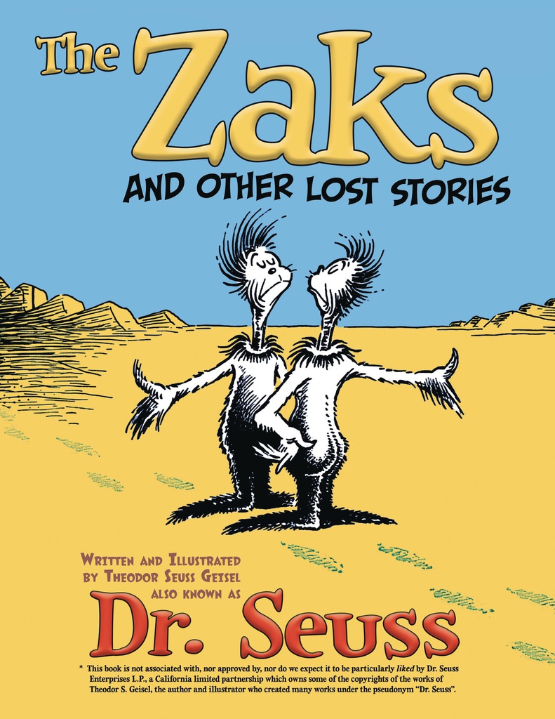 ZAKS AND OTHER LOST STORIES