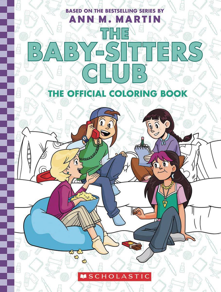 BABY SITTERS CLUB COLORING BOOK