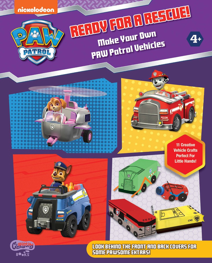 READY FOR RESCUE MAKE YOUR OWN PAW PATROL VEHICLES