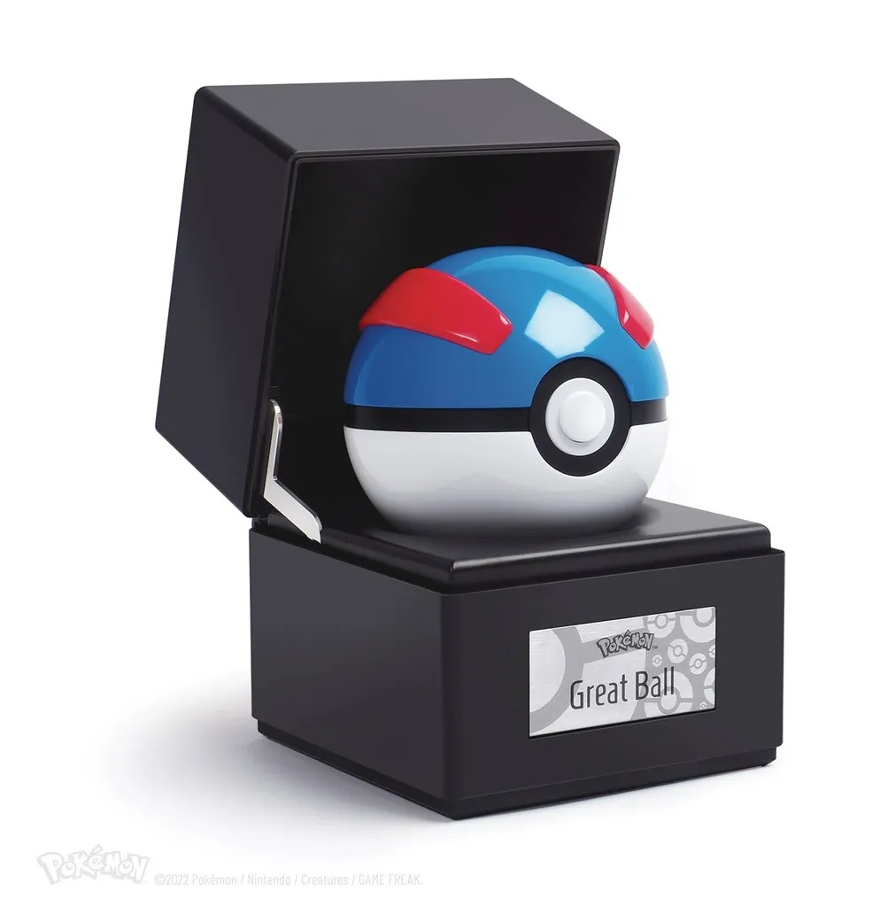 POKEMON - DIE CAST GREAT BALL REPLICA