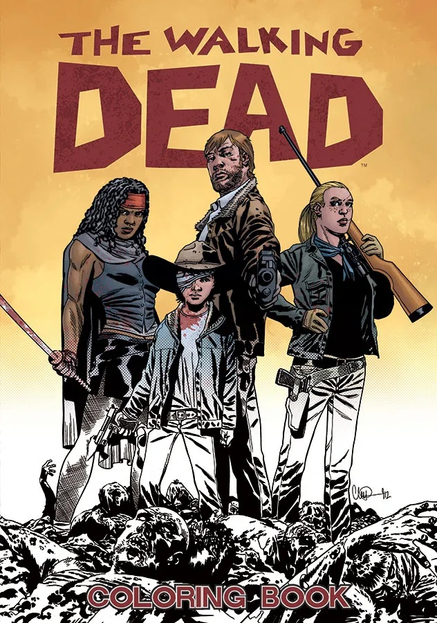 WALKING DEAD ADULT COLORING BOOK