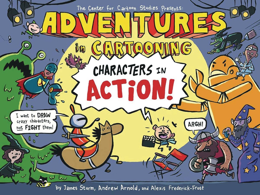 ADVENTURES IN CARTOONING CHARACTERS IN ACTION ENHANCED ED