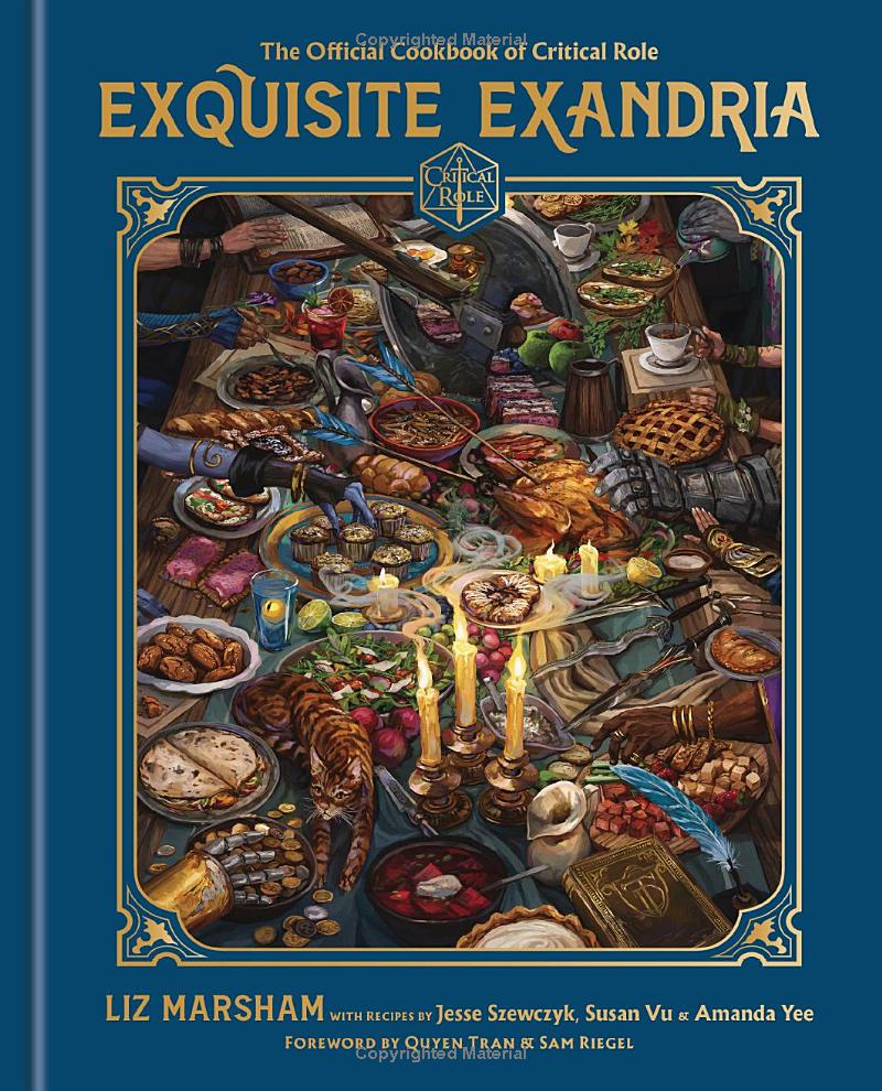 EXQUISITE EXANDRIA CRITICAL ROLE COOKBOOK