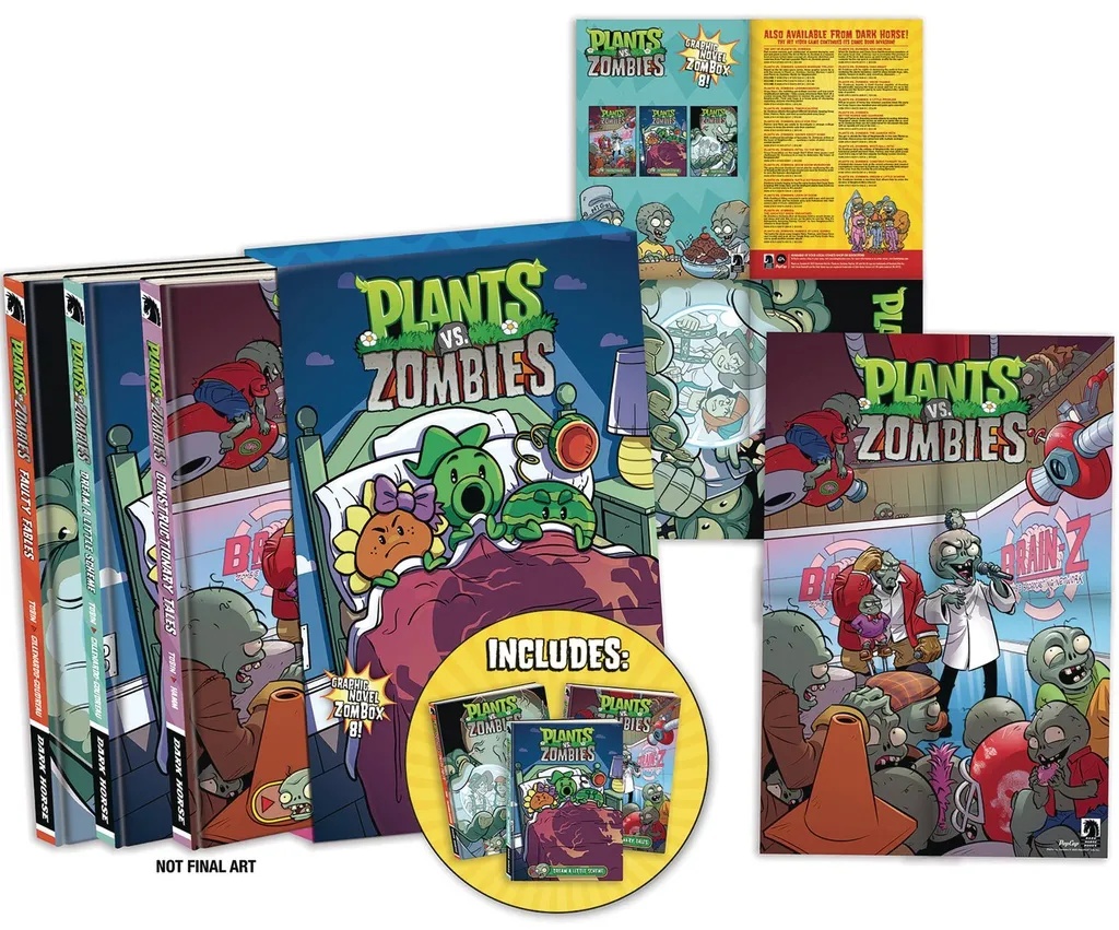 PLANTS VS ZOMBIES 8 BOXED SET