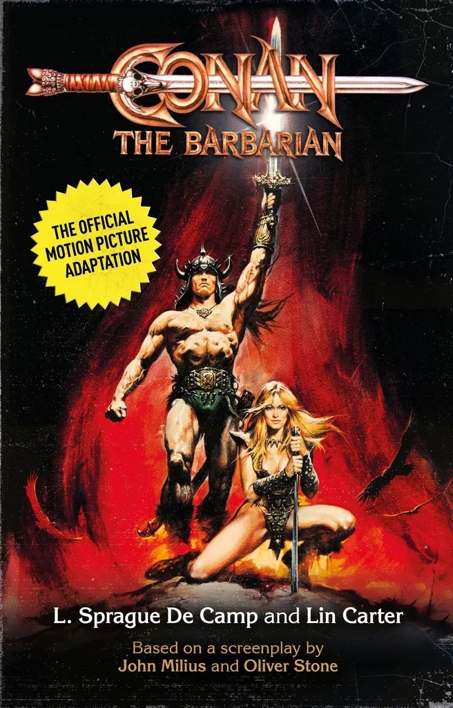 CONAN BARBARIAN MOTION PICTURE ADAPTATION PROSE NOVEL