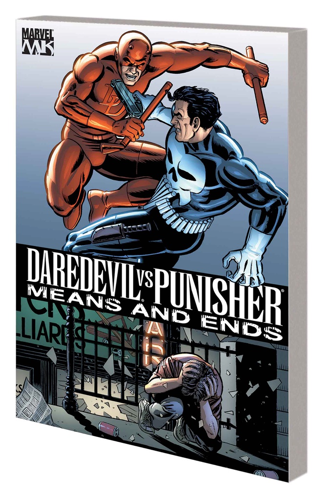 DAREDEVIL VS PUNISHER MEANS AND ENDS NEW PTG