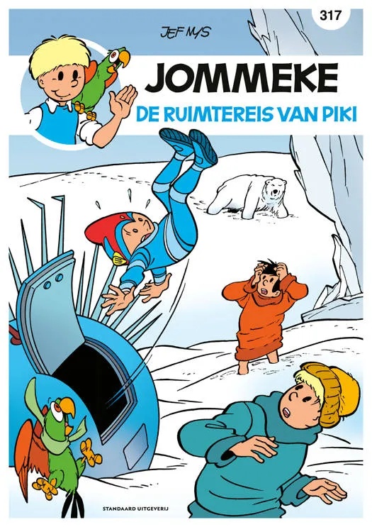 Jommeke new look & feel 317 De Ruimtereis van Piki