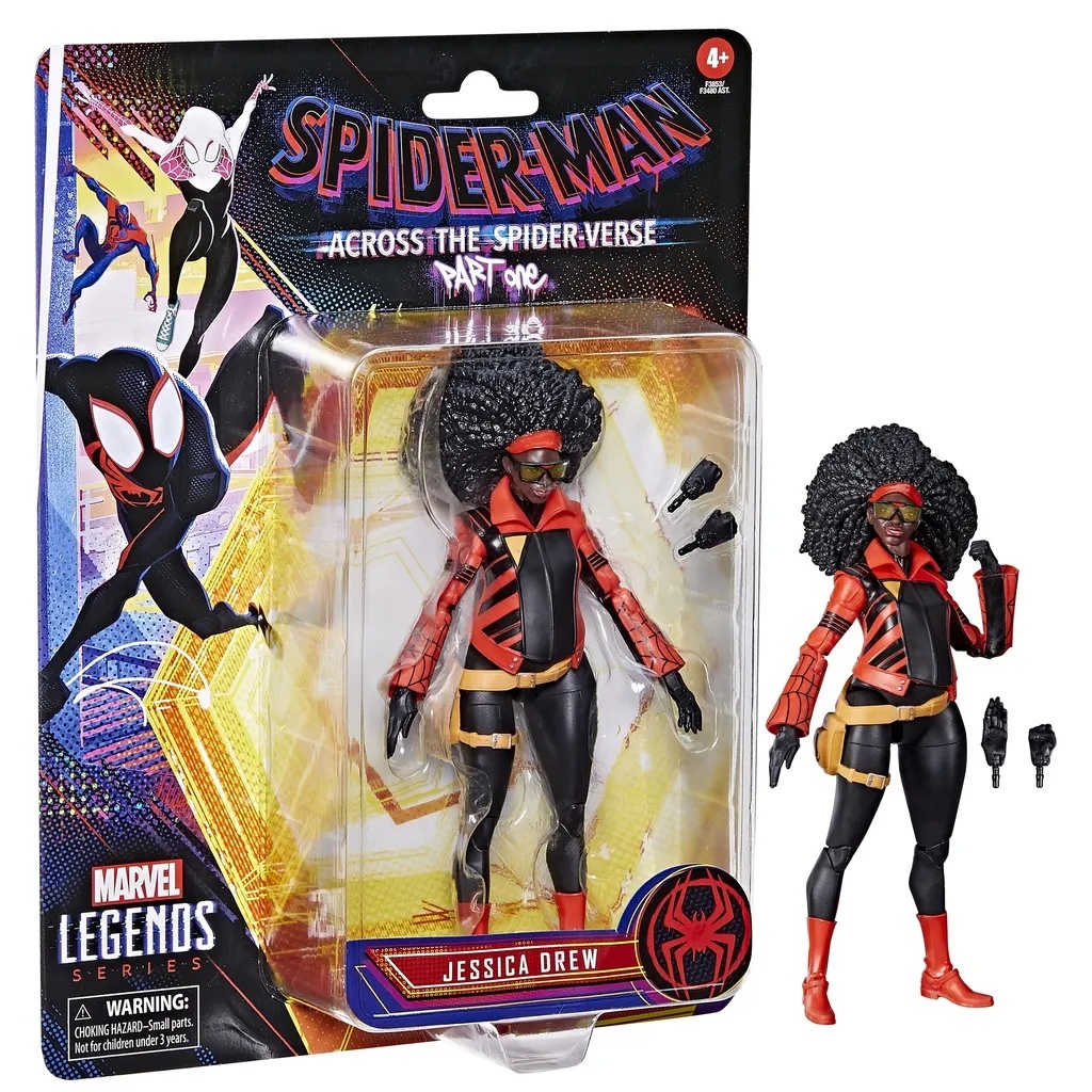 SPIDER-MAN - ACROSS THE SPIDER-VERSE - LEGENDS - JESSICA DREW 6 INCH ACTION FIGURE