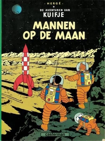 Kuifje 17 Mannen op de maan