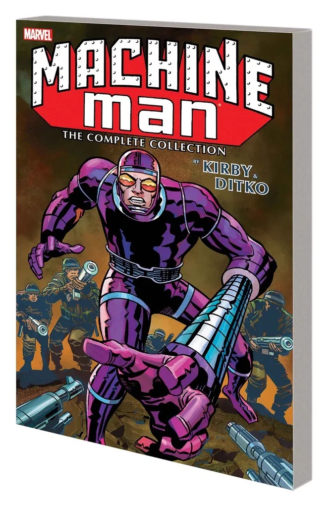 MACHINE MAN BY KIRBY AND DITKO COMPLETE COLLECTION