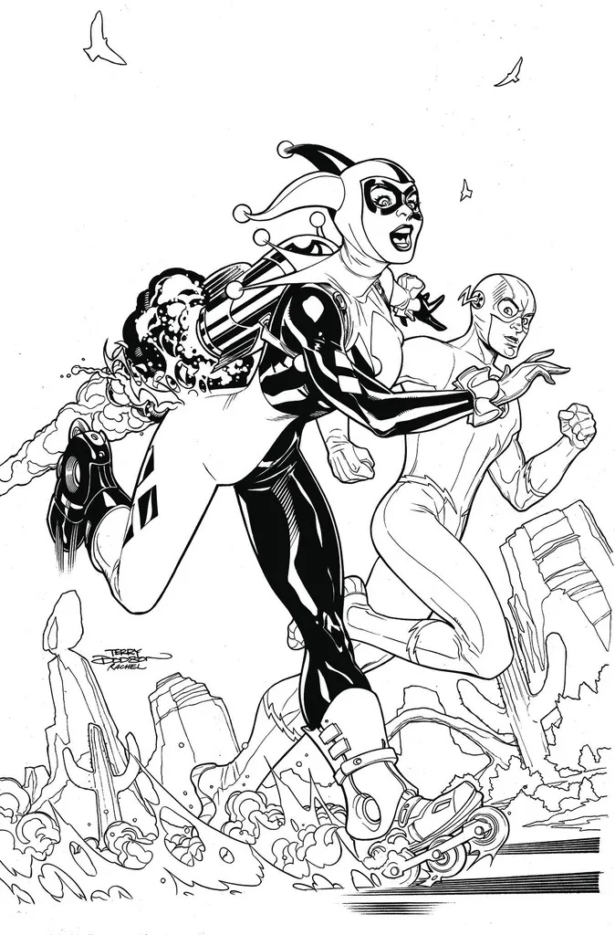 HARLEY QUINN & SUICIDE SQUAD AN ADULT COLORING BOOK