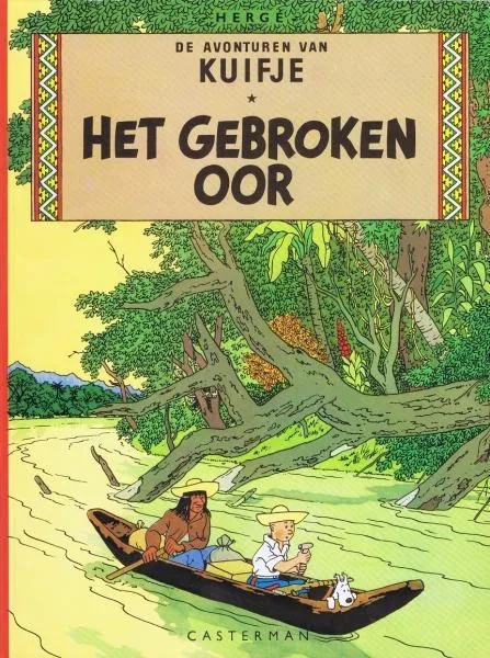 Kuifje 6 Het gebroken oor