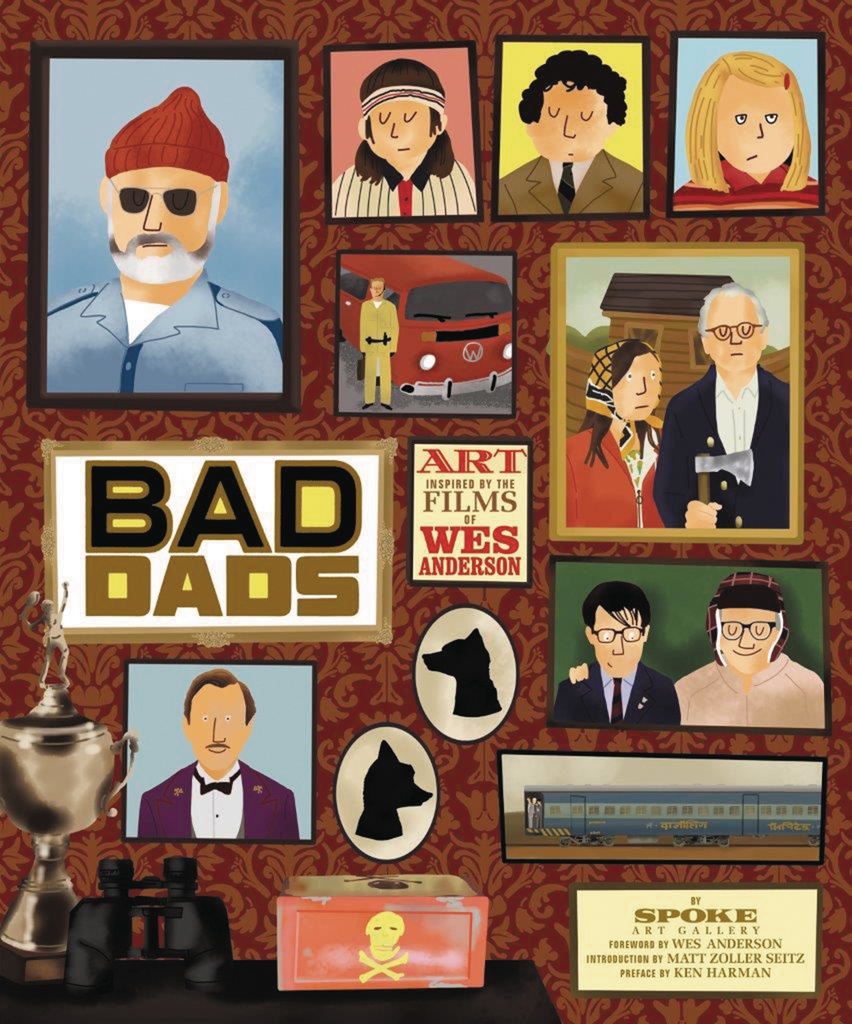 BAD DADS ART INSPIRED BY FILMS WES ANDERSON