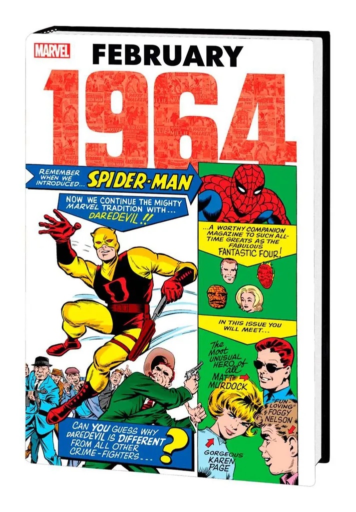 MARVEL FEBRUARY 1964 OMNIBUS DM VAR