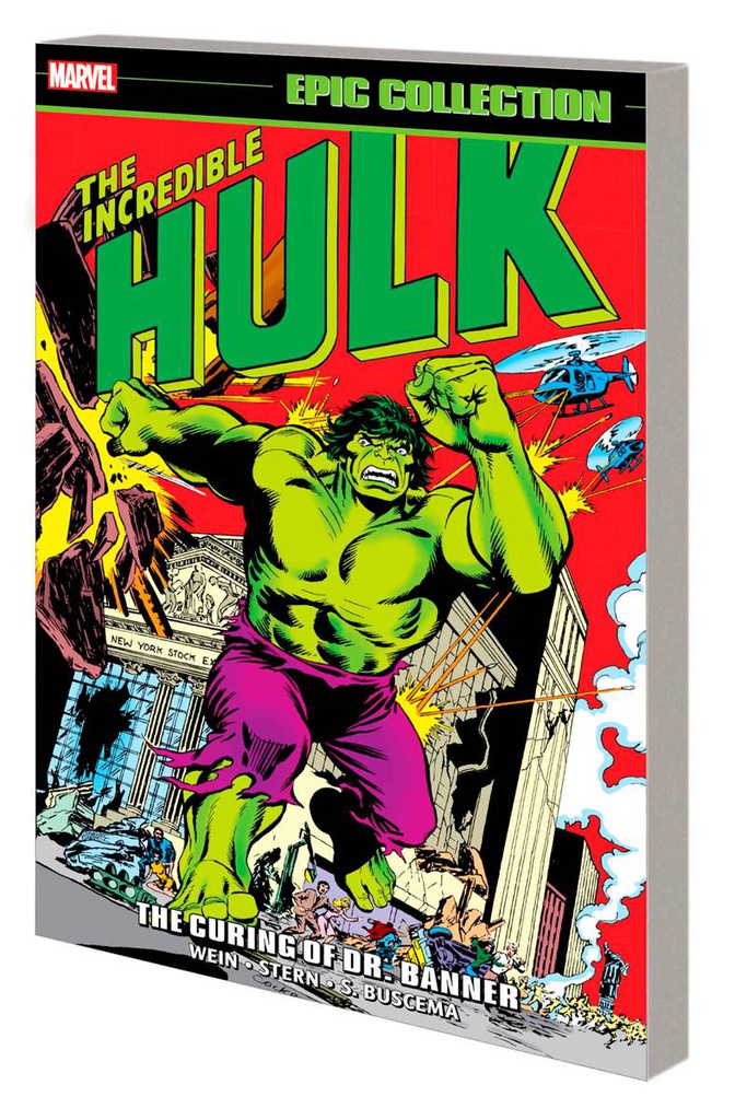 INCREDIBLE HULK EPIC COLLECTION THE CURING OF DR BANNER