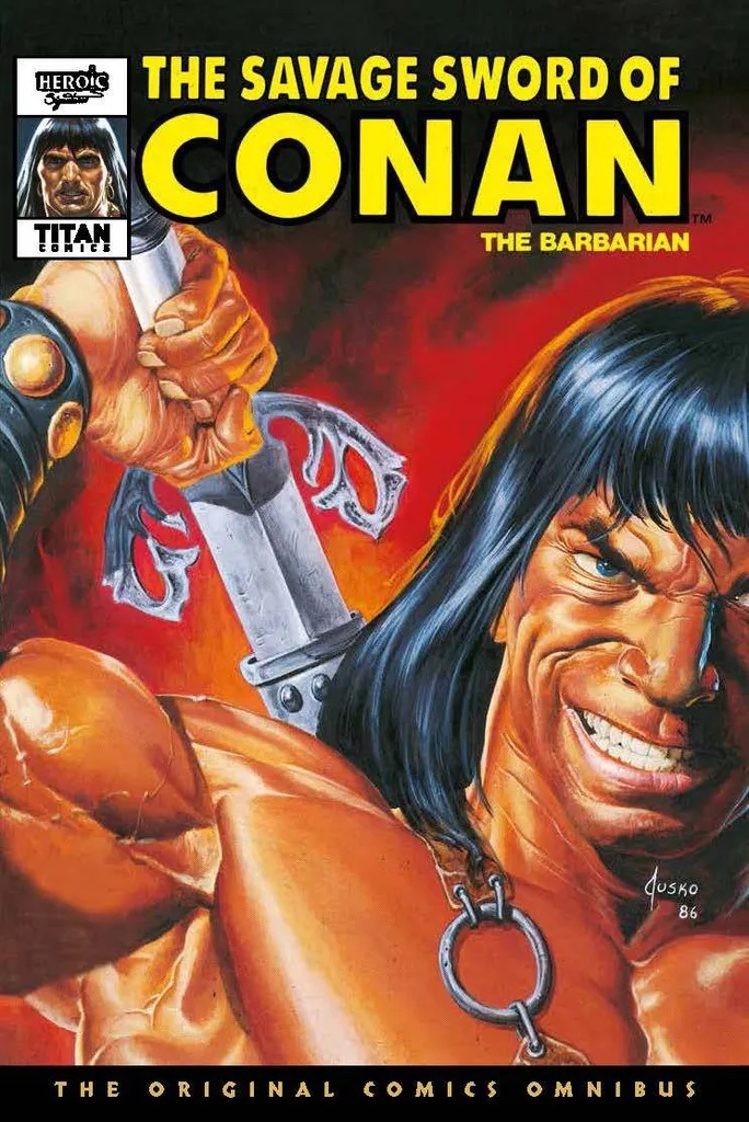 SAVAGE SWORD CONAN ORIGINAL OMNI DIRECT MARKET 9