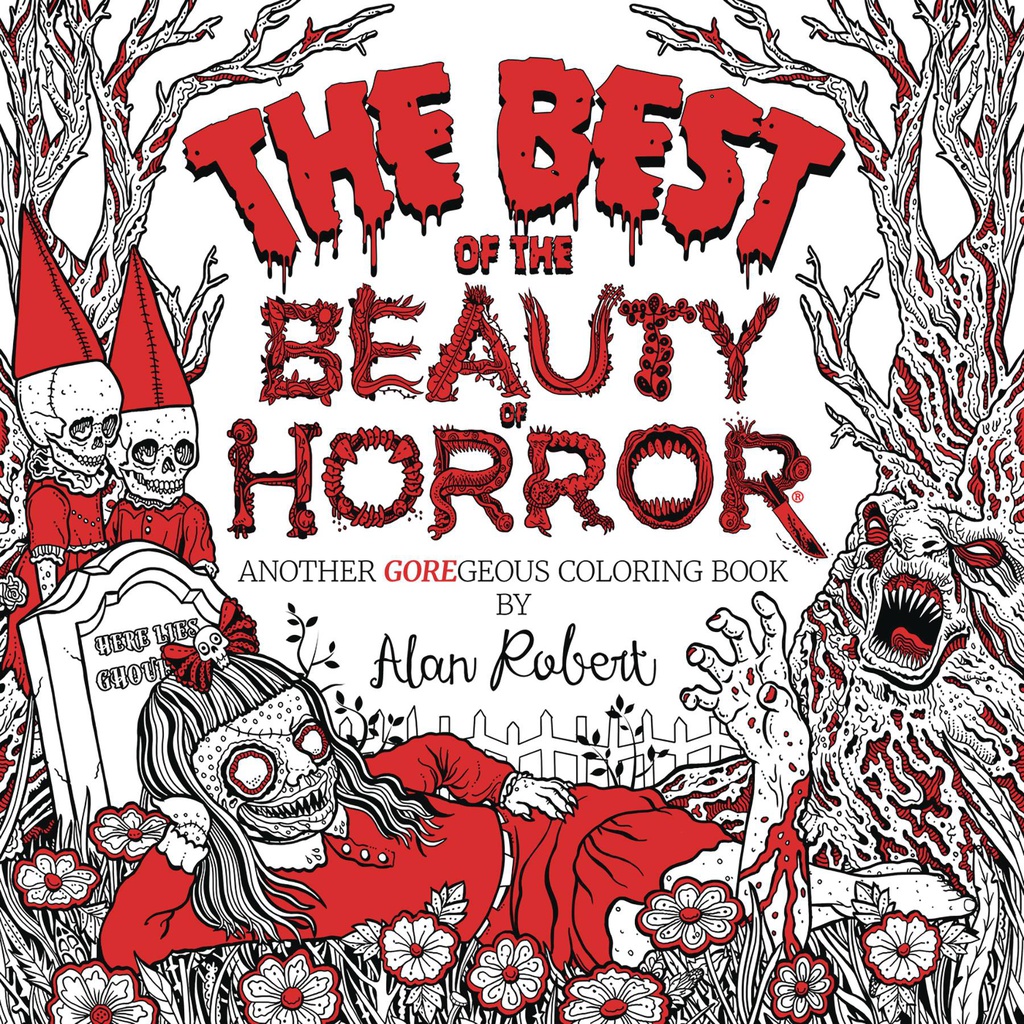 BEST OF BEAUTY OF HORROR ANOTHER COLORING BOOK