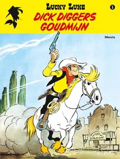 Lucky Luke (new look) 1 Dick Diggers goudmijn