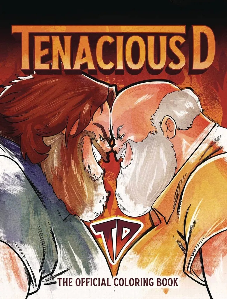 TENACIOUS D OFFICIAL COLORING BOOK