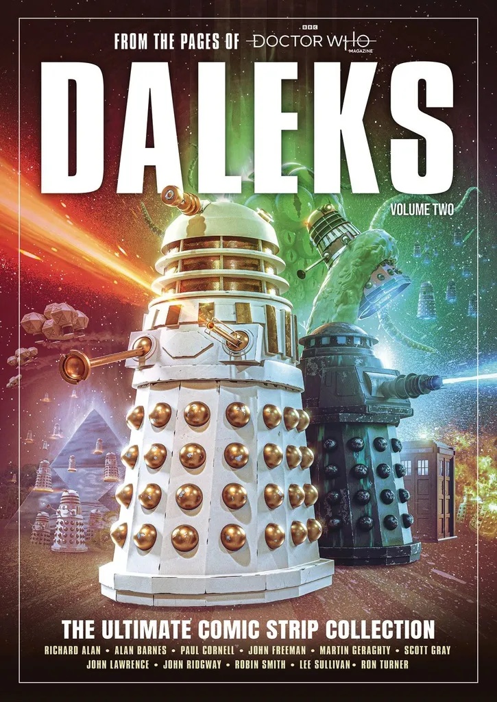 2 DOCTOR WHO DALEKS ULT COMIC STRIP COLL