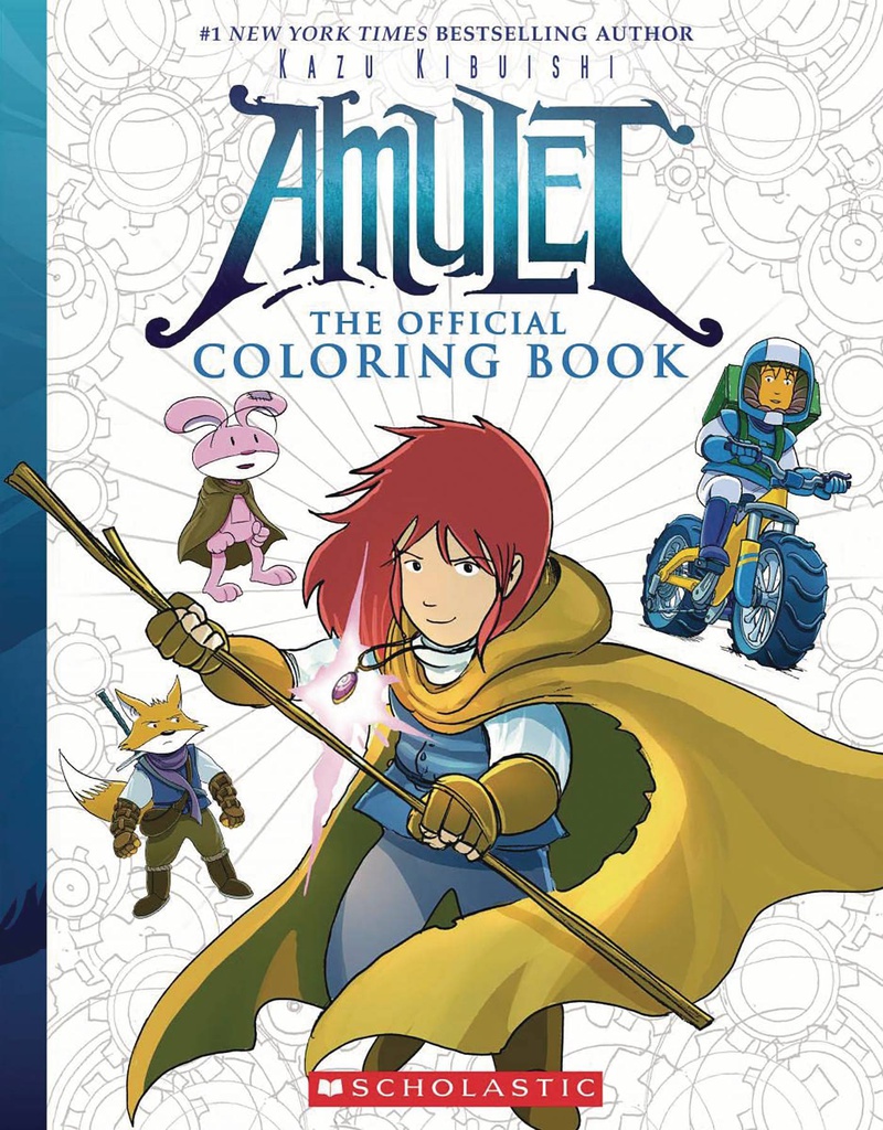 AMULET OFFICIAL COLORING BOOK