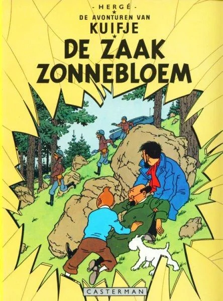 Kuifje 18 De zaak zonnebloem