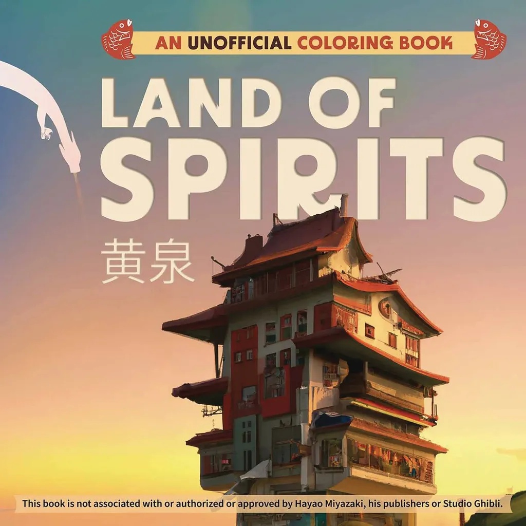 LAND OF SPIRITS UNOFFICIAL COLORING BOOK