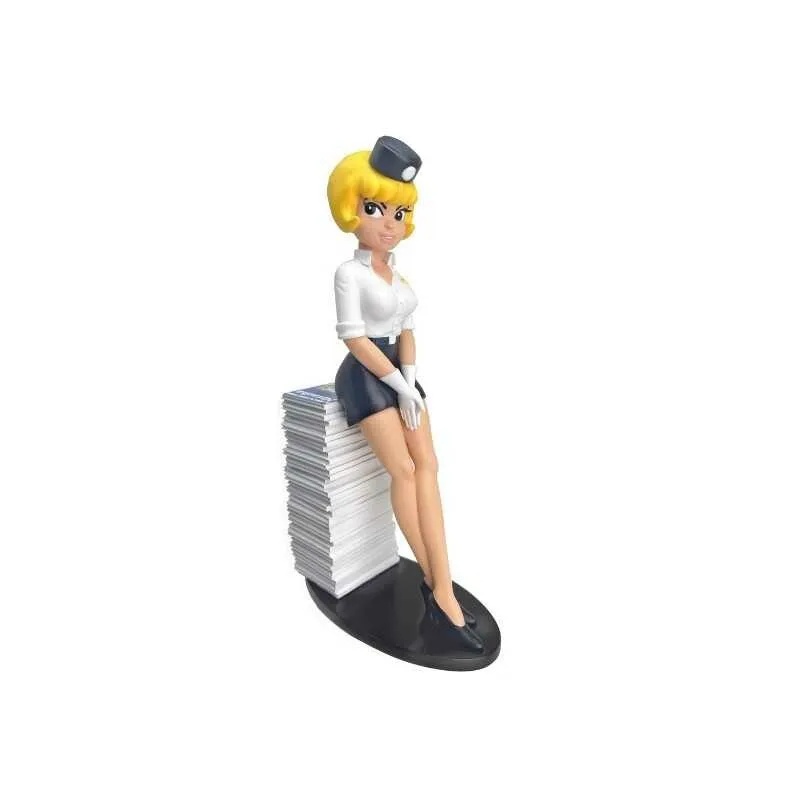 Natacha - Natacha Stack Of Comics Collector Statue