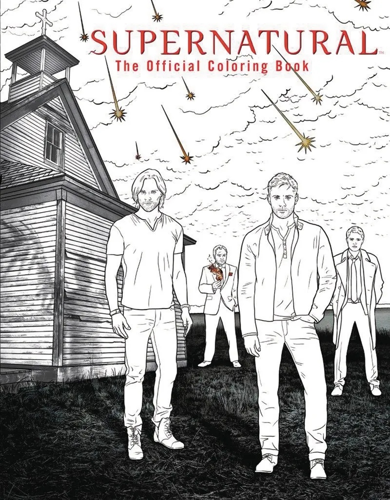 SUPERNATURAL OFFICIAL COLORING BOOK