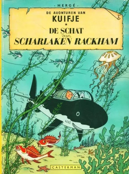 Kuifje 12 De schat van Scharlaken Rackham