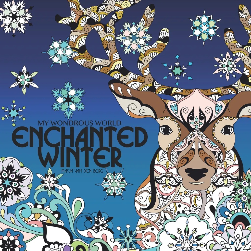 WONDROUS WORLD ENCHANTED WINTER ADULT COLORING BOOK