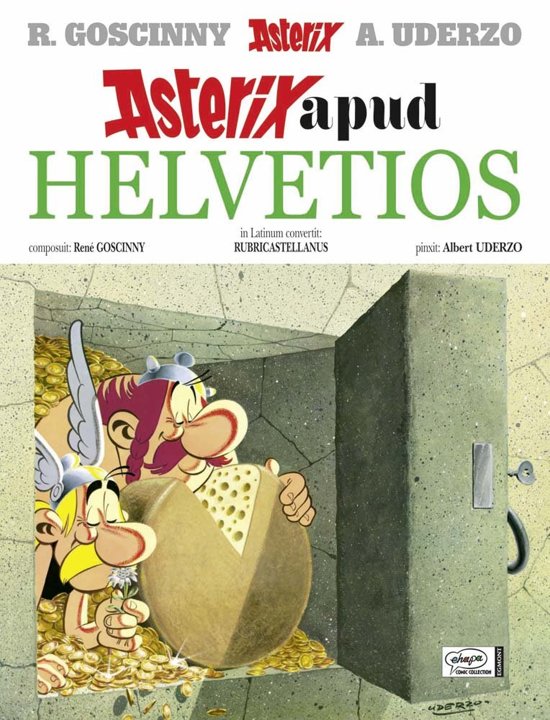 Asterix LATIJN 23 Asterix apud helvetios