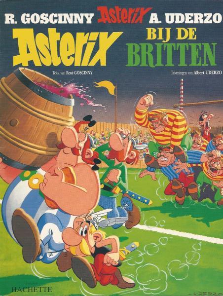 Asterix 8 Bij de Britten