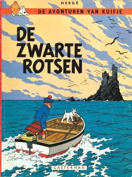 Kuifje 7 De zwarte rotsen