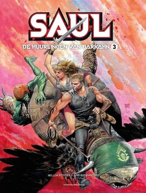 Saul 3 De huurlingen van Barkahn - speciale knipoogeditie (Saul kijkt weg)