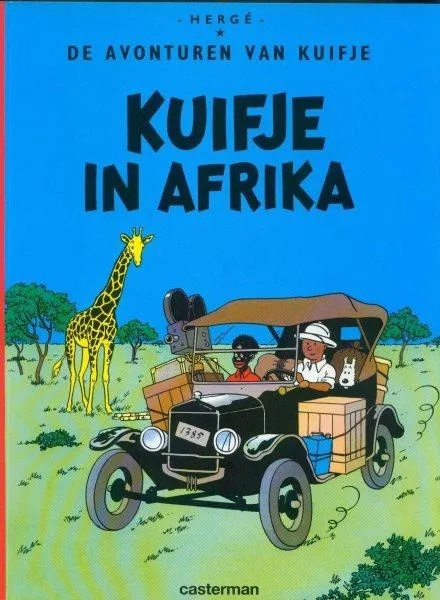 Kuifje 2 Kuifje in Afrika