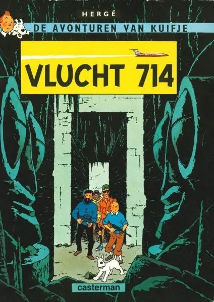 Kuifje 21 Vlucht 714